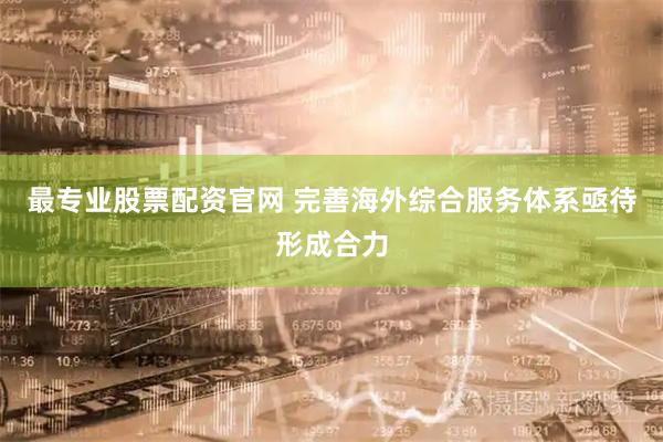最专业股票配资官网 完善海外综合服务体系亟待形成合力