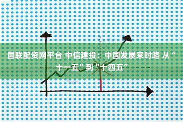 国联配资网平台 中信建投：中国发展来时路 从“十一五”到“十四五”